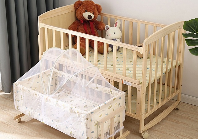 Kiểu giường cũi cho bé kích thước lớn nhỏ