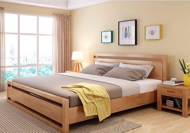Kích thước 1m8 x 2m (King size) của giường ngủ