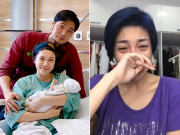 Bà bầu - 3 lần sảy thai mới có con, Pha Lê sau sinh hét "mày im đi", muốn bỏ chồng con