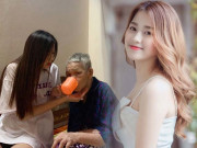 Thời trang - Hình ảnh mộc mạc của Hoa hậu Đỗ Thị Hà ngồi chăm bà đầy cảm động