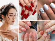 Để khoảnh khắc trao nhẫn ngày cưới thêm hoàn hảo, nàng nên sắm ngay 6 mẫu nail cô dâu này