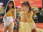 Làm đẹp - Cô giáo tiểu học mặt xinh, dáng chuẩn như idol Kpop làm dân tình say như điếu đổ