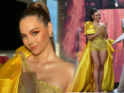 Thời trang - Tuyệt sắc giai nhân Miss Universe 2018 bị chê tơi bời vì chọn nhầm trang phục lộ “chân cột đình”
