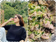 Bếp Eva - Bạn thân Tăng Thanh Hà được đãi món ngon, fan tò mò không biết món gì vì tên quá lạ