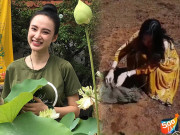 Giải trí - Angela Phương Trinh bây giờ thật "thiện lành" nhưng đoạn clip thả heo làm dân mạng bàn tán