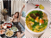 Bếp Eva - Hiếm khi ăn cơm tại nhà, mẹ đơn thân Huyền Lizzie nấu bún thang ngon xuất sắc