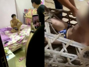 Tin tức - Đang "ân ái" thì bị chồng của tình nhân bắt quả tang, người đàn ông bị nhốt lồng thả sông