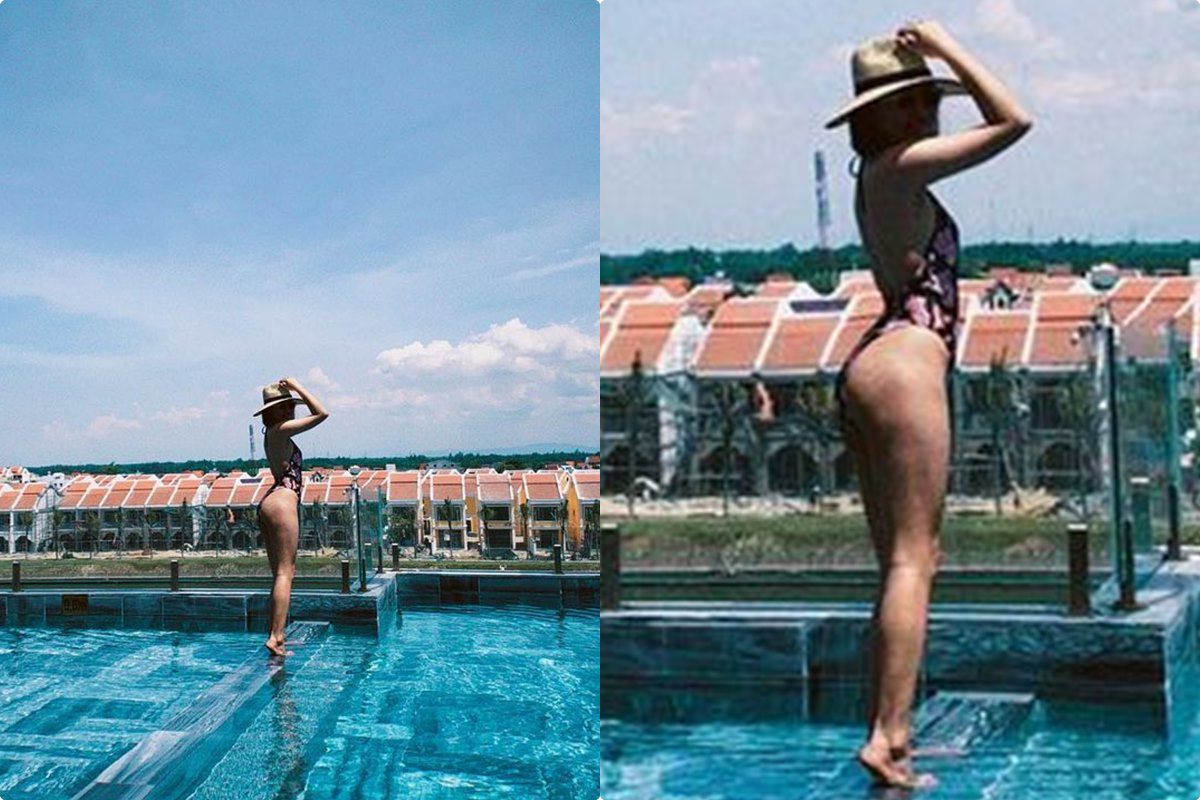 Mặc kín hẳn sau scandal clip nhạy cảm, Văn Mai Hương hiếm hoi diện bikini khoe body nuột - 5