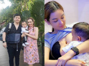 Làm mẹ - Mẹ trẻ bình thường kín đáo, lúc cởi áo cho con bú, dân tình: "Bố đứa trẻ thật hạnh phúc"