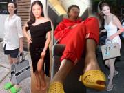 Thời trang - Đâu riêng Lý Nhã Kỳ, loạt mỹ nhân diện đồ hàng hiệu nhưng lại xỏ dép vài chục nghìn