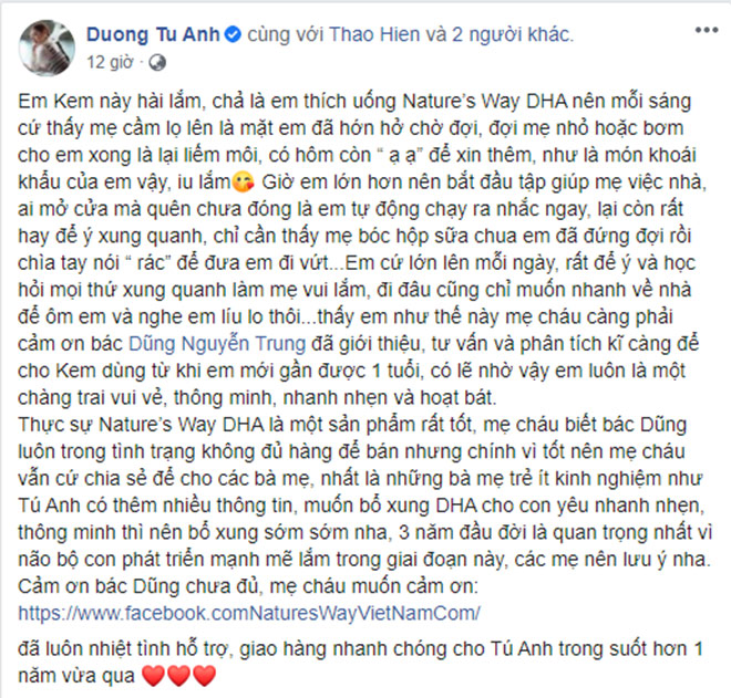 CEO Nature’s Way Việt Nam, Nguyễn Trung Dũng – Người đàn ông liên tục được các Hot Mom tag tên - 2