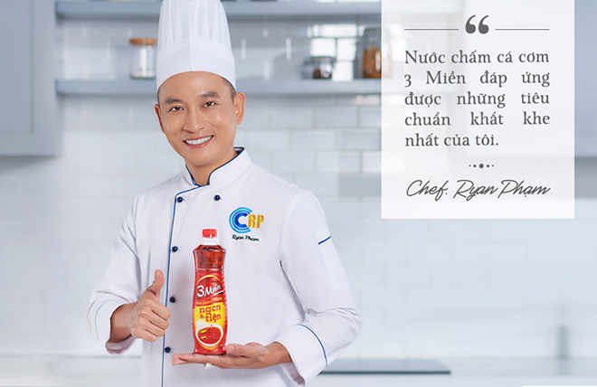 Chef Ryan Phạm bật mí tiêu chí chọn nước chấm trung hòa được khẩu vị 3 miền - 6