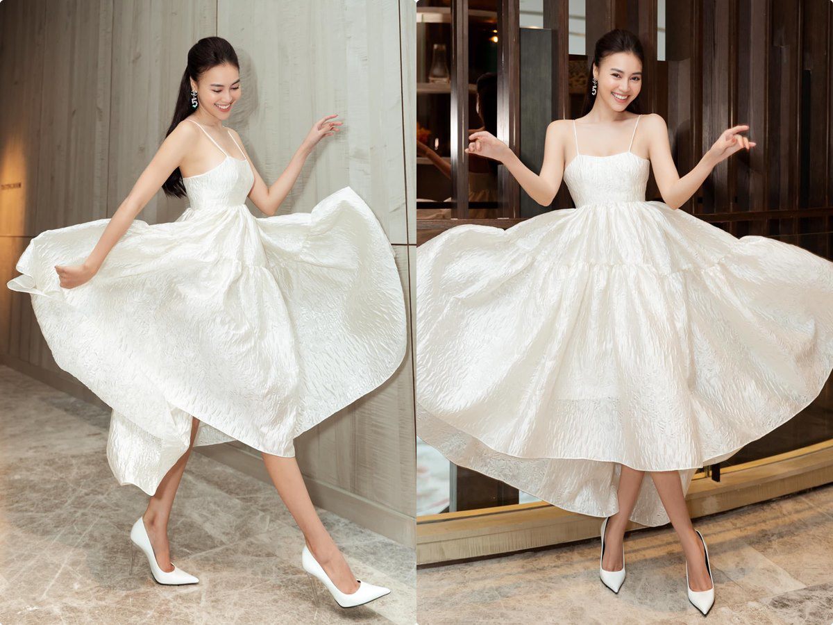 Cùng 1 bộ váy, Ngọc Trinh bị chỉ trích mặc sai dresscode, Lan Ngọc lại được khen ngợi hết lời - 10