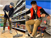 Làm mẹ - Mạc Hồng Quân sang Czech chăm vợ con, đăng ảnh làm lao công ở nước ngoài