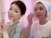 Làm đẹp - Massage với viên đá vô tri, “phù thủy làn da xứ Nhật” 52 tuổi trụ nhan không tưởng