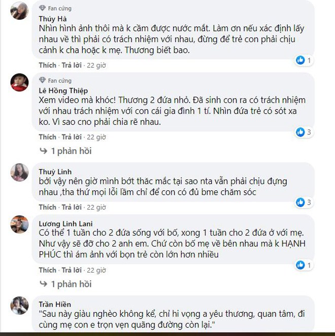 Đoạn clip 2 anh em mỗi đứa một nơi khi bố mẹ ly hôn: Người mẹ bất ngờ lên tiếng - 3