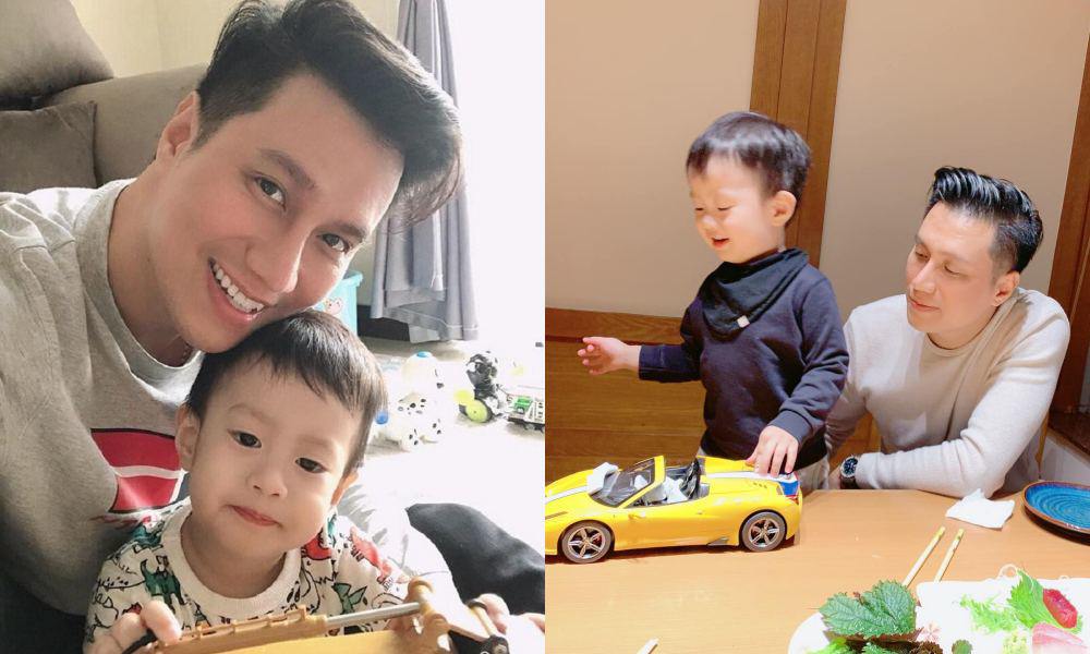 Hương Trần đăng ảnh Việt Anh qua chăm con, chê chồng cũ amp;#34;bụng to như sắp đẻamp;#34; - 3