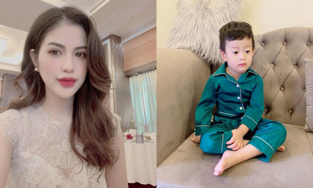 Hương Trần đăng ảnh Việt Anh qua chăm con, chê chồng cũ amp;#34;bụng to như sắp đẻamp;#34; - 4