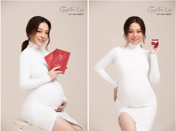 Vóc dáng đẫy đà của mẹ bầu 9 tháng chỉ tăng 7 kg của CEO Nguyễn Thái Ngân - 4