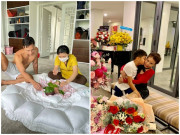 Nhà đẹp - Cận cảnh biệt thự của Hồ Hà - Kim Lý, cặp song sinh ra đời đã ở nhà mới xây