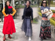 Thời trang - Phượng Chanel đúng là có thù với chân váy dài: cứ "lên đồ" đón ngày rét lại dìm dáng thấy thương