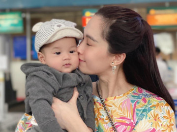 Diện mạo "soái ca" của con trai Đặng Thu Thảo làm bố Trung Tín lo lắng, sợ bị "tuột hạng"