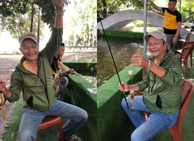 Đạo diễn Quốc Trọng có sở thích câu cá, tôm 