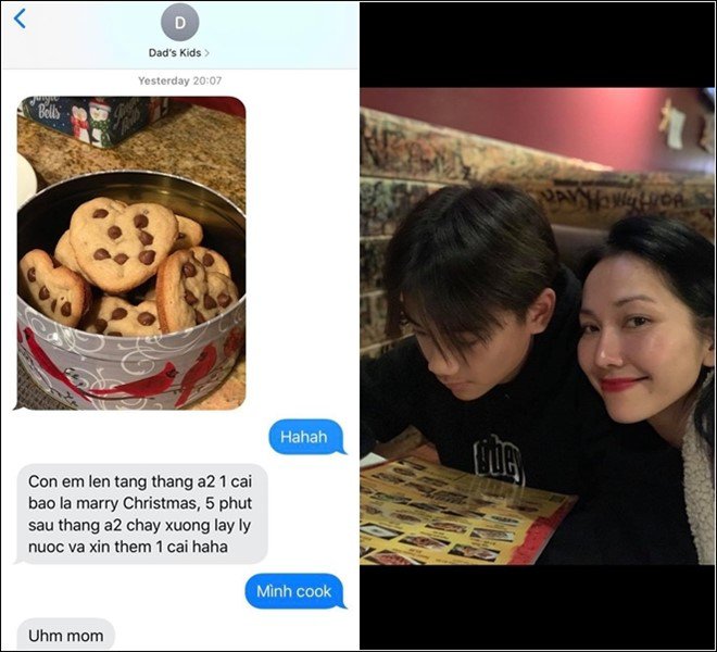Chồng Việt kiều hì hụi làm bánh cùng con gái, phản ứng của con riêng Kim Hiền mới đáng bàn - 11