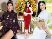 Thời trang - Mọi so sánh với đàn em giờ là khập khiễng, Lâm Khánh Chi nay "cân" đẹp muôn kiểu váy đầm