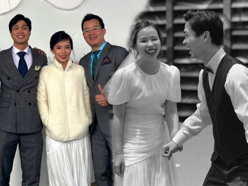Mặc lại váy cưới 2 triệu, Viên Minh “lên đồ” chuẩn dâu xứ lạnh: trùm áo lông, mang vớ dày