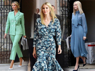 Nữ thần công sở gọi tên ái nữ Tổng thống Trump: sắm đầm bình dân mà ngỡ diện hàng hiệu