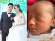 Làm mẹ - Bố cầu thủ đào hoa, mẹ mẫu cưng Vũ Khắc Tiệp, con trai Mạc Hồng Quân mới đẻ đã đẹp