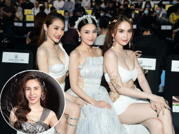 Linh Chi bị cho là giành chỗ, hất tóc vào mặt Thuỷ Tiên: Dân mạng ném đá cả Lan Ngọc