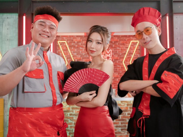 Min khoe vũ đạo Mlem Mlem cùng Justatee và Yuno Bigboi