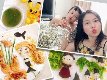 Con lười ăn, 8X làm cơm đĩa đẹp đã mắt khiến đồng nghiệp của chồng cũng đòi đặt hàng
