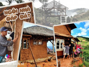 Nhà đẹp - 9X Bình Dương rủ vợ về ở nơi không có điện, đắp đất dựng nhà sống bình yên