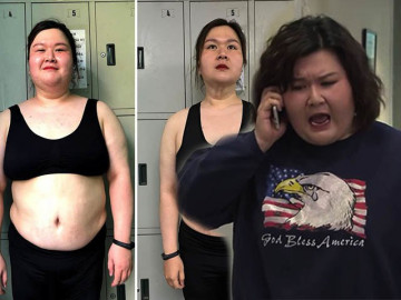 Hút mỡ bất thành, hotgirl trăm ký Về nhà đi con tự thân giảm cân: da chùng nhão thấy thương