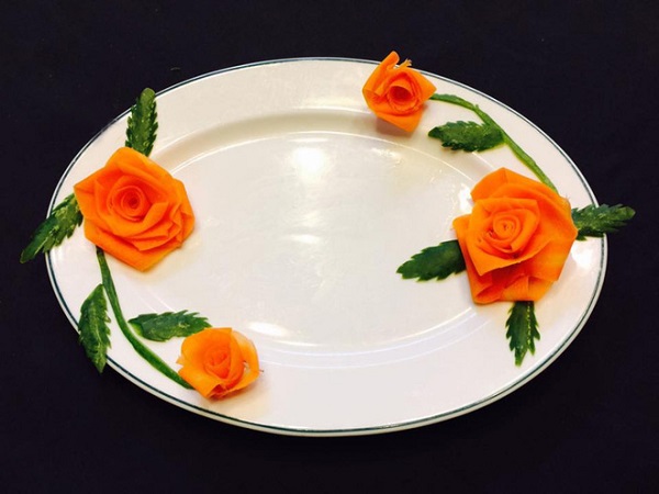 Các cách tỉa hoa cà rốt đơn giản và đẹp mắt nhất - 24