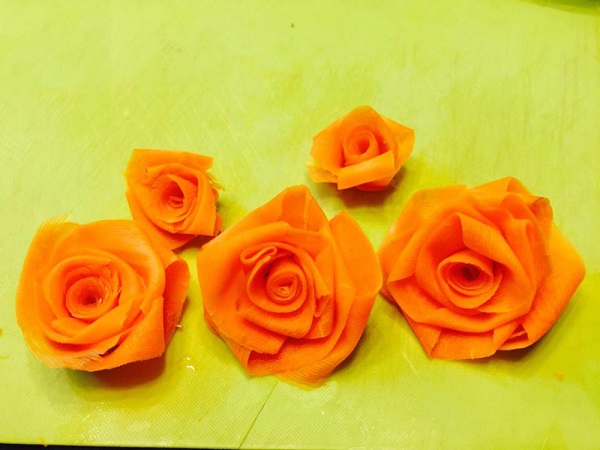 Các cách tỉa hoa cà rốt đơn giản và đẹp mắt nhất - 22
