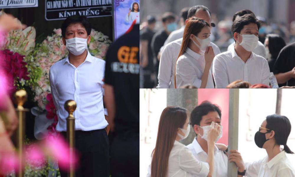 Lễ viếng NS Chí Tài: Hoài Linh bình tĩnh lo hậu sự, Nhã Phương lau nước mắt cho Trường Giang - 11