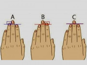 Eva tám - Chiều dài các ngón tay tiết lộ điều gì về con người bên trong bạn?