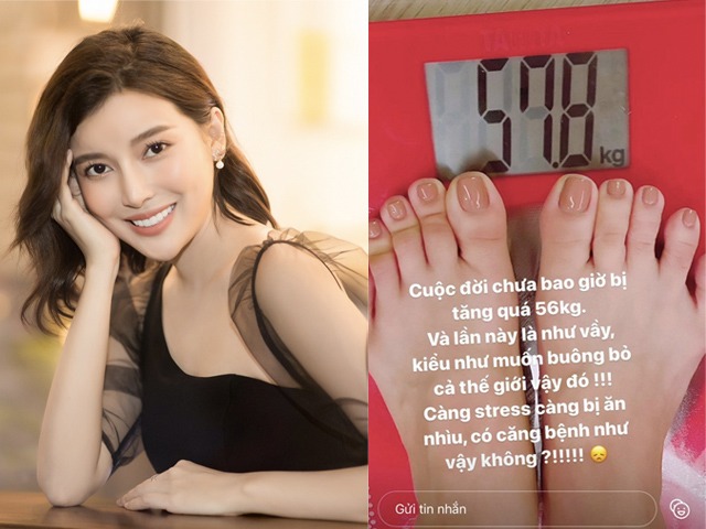 Càng stress càng tăng cân, ác nữ màn ảnh Cao Thái Hà đau khổ nói hộ tiếng lòng chị em