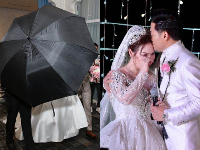 Đám cưới Quý Bình: Thị vệ dùng khăn che mặt cô dâu, Công chúa khóc trước lời thề của chồng.