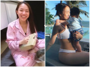 Bà bầu - Ở cữ nghiêm ngặt trong nhà triệu đô, con gái Minh Nhựa giờ đẹp mướt mắt