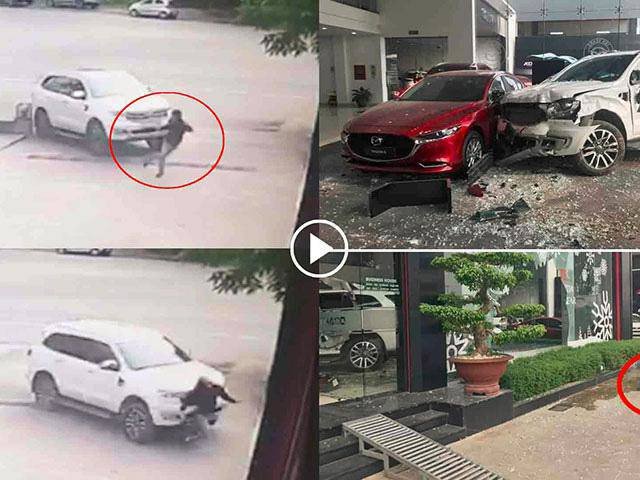 Vụ nữ tài xế lao xe vào showroom ô tô: Vợ nạn nhân chưa biết chồng chết thế nào