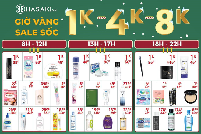 Hasaki sắp khai trương chi nhánh 13: nằm ngay trung tâm Q.1, mở bán hàng ngàn deal 1.000đ thích mê - 2