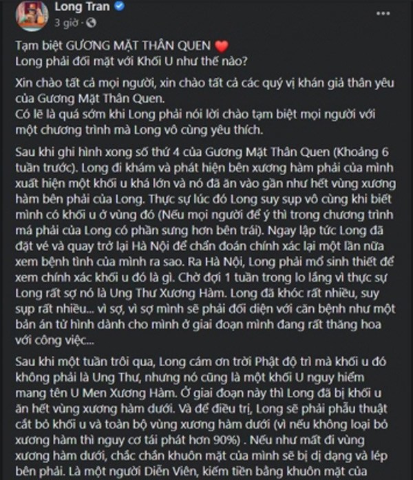 Bệnh khiến thí sinh hóa thân Hà Hồ trong Gương Mặt Thân Quen bị amp;#34;ănamp;#34; xương hàm có nguy hiểm? - 3