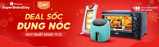 Ngày hội siêu ưu đãi giảm 50% đến từ thương hiệu Comet cho chị em thả ga sắm sửa - 1