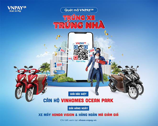 Cuối năm mẹ bỉm tranh thủ quét VNPAY- QR mạnh tay dễ trúng nhà, trúng xe - 2