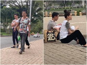 Làm mẹ - Người đi đường gặp Kim Lý Hà Hồ bế con ở khu nhà giàu, Lisa lấp ló được khen hotgirl